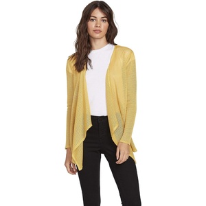 image:imageVolcom Womens Go Go Wrap Open Front Cardigan Sweater Regular amp Plus SizeSunrise