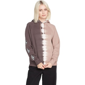 image:imageVolcom Womens Iconic Stone Hooded Fleece SweatshirtEspresso
