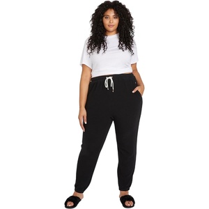 image:imageVolcom Womens Lived In Lounge Fleece Sweatpants Regular amp Plus SizeBlack