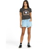 image:imageVolcom Womens 1991 Stone High Waisted Cutoff Denim Jean ShortBlue Drift