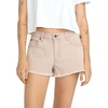 image:imageVolcom Womens 1991 Stone High Waisted Cutoff Denim Jean ShortStone