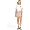 image:imageVolcom Womens 1991 Stone High Waisted Cutoff Denim Jean ShortStone