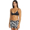 image:imageVolcom Womens 2inch Swim Boardshorts  Lightweight 4Way Stretch Surf Shorts with UPF 50 and Recycled FabricBlack Lily
