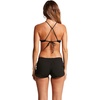 image:imageVolcom Womens 2inch Swim Boardshorts  Lightweight 4Way Stretch Surf Shorts with UPF 50 and Recycled FabricBlack White
