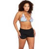 image:imageVolcom Womens 2inch Swim Boardshorts  Lightweight 4Way Stretch Surf Shorts with UPF 50 and Recycled FabricCaviar