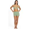 image:imageVolcom Womens 2inch Swim Boardshorts  Lightweight 4Way Stretch Surf Shorts with UPF 50 and Recycled FabricGrass Green
