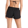 image:imageVolcom Womens 2inch Swim Boardshorts  Lightweight 4Way Stretch Surf Shorts with UPF 50 and Recycled FabricOnyx
