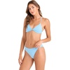 image:imageVolcom Womens Full Bikini Bottom  LowRise Swim Bottom with Full Coverage Made from Recycled FabricCloud Blue