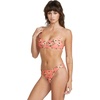 image:imageVolcom Womens Full Bikini Bottom  LowRise Swim Bottom with Full Coverage Made from Recycled FabricSunset Poppy