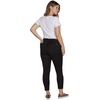 image:imageVolcom Womens Liberator Legging Fit Denim Jean Pants Regular amp Plus SizeBlack Out  P