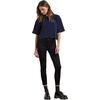 image:imageVolcom Womens Liberator Legging Fit Denim Jean Pants Regular amp Plus SizeBlack Out