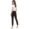 image:imageVolcom Womens Liberator Legging Fit Denim Jean Pants Regular amp Plus SizePremium Wash Black