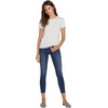 image:imageVolcom Womens Liberator Legging Fit Denim Jean Pants Regular amp Plus SizeSandy Indigo