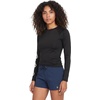 image:imageVolcom Womens Simply Core Long Sleeve Rashguard Upf 50Black