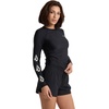 image:imageVolcom Womens Simply Core Long Sleeve Rashguard Upf 50Black Tide