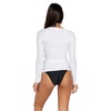 image:imageVolcom Womens Simply Core Long Sleeve Rashguard Upf 50Cloud
