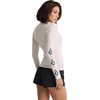 image:imageVolcom Womens Simply Core Long Sleeve Rashguard Upf 50Star White Tide