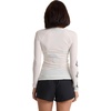 image:imageVolcom Womens Simply Core Long Sleeve Rashguard Upf 50Star White Tide