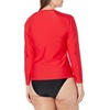 image:imageVolcom Womens Simply Core Long Sleeve Rashguard Upf 50True Red