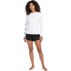 image:imageVolcom Womens Simply Core Long Sleeve Rashguard Upf 50White