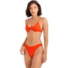 image:imageVolcom Womens Simply Seamless Skimpy Swimsuit Bikini BottomCloud Blue