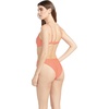 image:imageVolcom Womens Simply Seamless Skimpy Swimsuit Bikini BottomElectric Coral