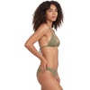 image:imageVolcom Womens Simply Seamless Skimpy Swimsuit Bikini BottomGreen Olive
