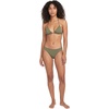 image:imageVolcom Womens Simply Seamless Skimpy Swimsuit Bikini BottomGreen Olive