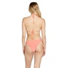 image:imageVolcom Womens Simply Seamless Skimpy Swimsuit Bikini BottomReef Pink