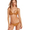 image:imageVolcom Womens Simply Solid Full Bikini Bottom Regular amp Plus SizeBronze