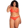 image:imageVolcom Womens Simply Solid Full Bikini Bottom Regular amp Plus SizeElectric Coral