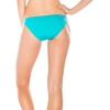 image:imageVolcom Womens Simply Solid Full Bikini Bottom Regular amp Plus SizeTeal 1