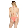 image:imageVolcom Womens Simply Solid V Beach Pant Bikini BottomReef Pink