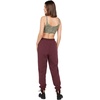 image:imageVolcom Womens Stone Stacked Slim Fit Jogger PantBurgundy