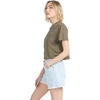image:imageVolcom Womens Stone Step High Rise Denim ShortCruzer Blue