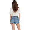image:imageVolcom Womens Stoney Stretch Cut Off Denim ShortJasper Blue