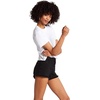 image:imageVolcom Womens Stoney Stretch Cut Off Denim ShortPremium Wash Black