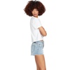 image:imageVolcom Womens Stoney Stretch Cut Off Denim ShortRetro Blue