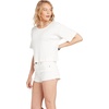 image:imageVolcom Womens Stoney Stretch Cut Off Denim ShortStar White