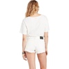 image:imageVolcom Womens Stoney Stretch Cut Off Denim ShortStar White