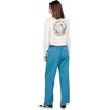 image:imageVolcom Womens Thisthatthem Skate Relaxed Fit Chino PantHarbor Blue