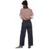 image:imageVolcom Womens Thisthatthem Skate Relaxed Fit Chino PantMidnight Blue