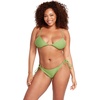 image:imageVolcom Womens Tri Bikini Top  Sustainable Slidetri Swim Top with Adjustable Halter and Removable CupsApple