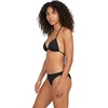 image:imageVolcom Womens Tri Bikini Top  Sustainable Slidetri Swim Top with Adjustable Halter and Removable CupsBlack