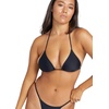 image:imageVolcom Womens Tri Bikini Top  Sustainable Slidetri Swim Top with Adjustable Halter and Removable CupsBlack Slide