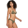 image:imageVolcom Womens Tri Bikini Top  Sustainable Slidetri Swim Top with Adjustable Halter and Removable CupsGreen Olive