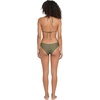 image:imageVolcom Womens Tri Bikini Top  Sustainable Slidetri Swim Top with Adjustable Halter and Removable CupsGreen Olive
