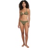 image:imageVolcom Womens Tri Bikini Top  Sustainable Slidetri Swim Top with Adjustable Halter and Removable CupsGreen Olive