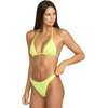 image:imageVolcom Womens Tri Bikini Top  Sustainable Slidetri Swim Top with Adjustable Halter and Removable CupsIsland Green
