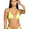 image:imageVolcom Womens Tri Bikini Top  Sustainable Slidetri Swim Top with Adjustable Halter and Removable CupsIsland Green